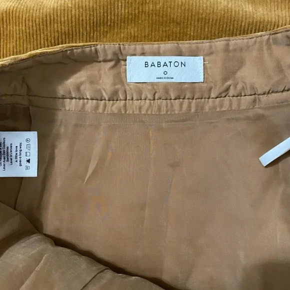 Aritzia - Babaton Toby Corduroy Midi Skirt in Golden Amber - Picture 8 of 8